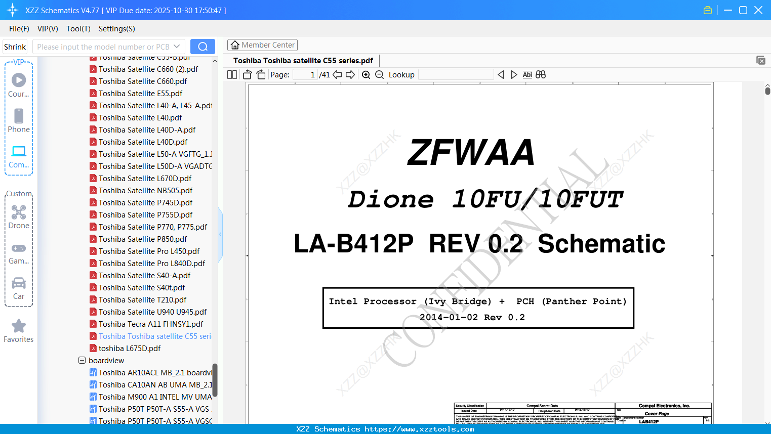Laptop Toshiba Toshiba Satellite C55 Series